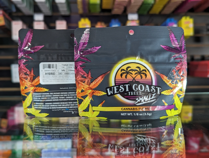 West Coast Treez Smallz Tropical Cherry 3.5g  Flower