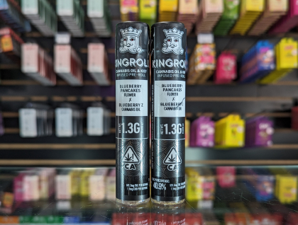 Kingroll Blueberry Pancakes x Blueberry Z 1.3g Infused Preroll