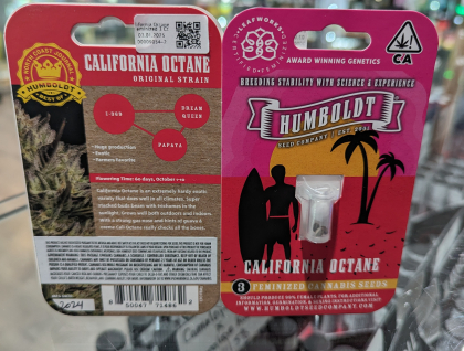 Humboldt Seed Co. California Octane Feminized 3 Ct.