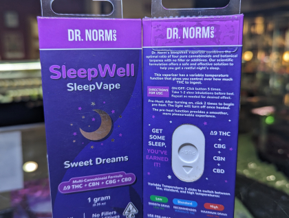 Dr. Norm's SleepWell Vape Sweet Dreams 1g All In One