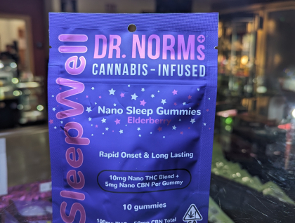 Dr. Norm's Sleepwell Elderberry 100mg NANO Gummies
