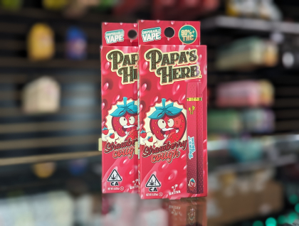 Papa's Herb Strawberry Cough 1g All in One Cartridge