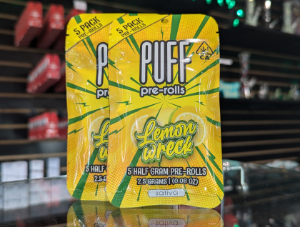 Puff 5-Pack Lemonwreck  Preroll  2.5g