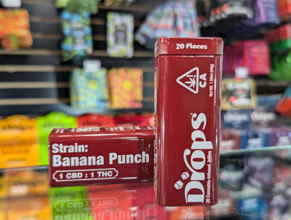 Drops CBD 1:1 Cranberry 100mg 20pc Gummies