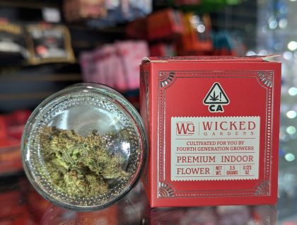 Wicked Gardens Blue Nerdz 3.5g Flower