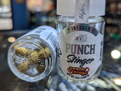 Punch Stinger Peach Rings 2.5g Infused Preroll 5-Pack