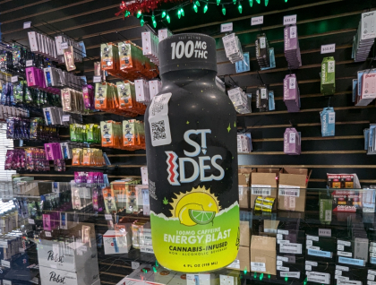 St. Ides Energy Blast 4oz 100mg THC/100mg Caffeine Shot