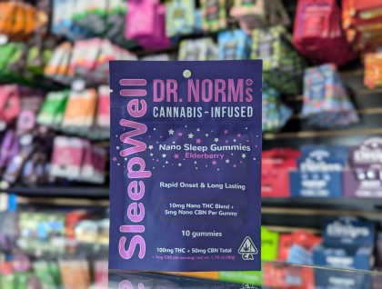 Dr. Norm's Sleepwell Elderberry 100mg NANO Gummies