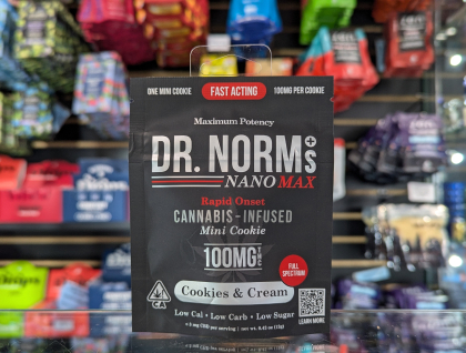 Dr. Norm's Max100mg Cookies & Cream Cookie