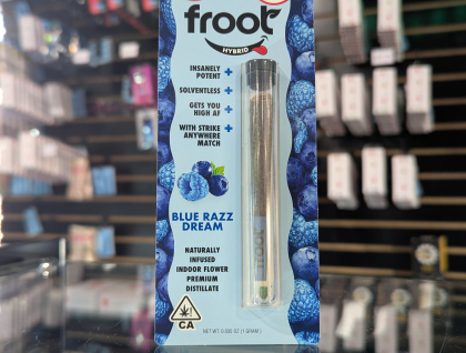 Froot Blue Razz Dream 1g Infused Preroll