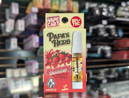 Papa's Herb Strawberry Cheesecake 1g Cartridge