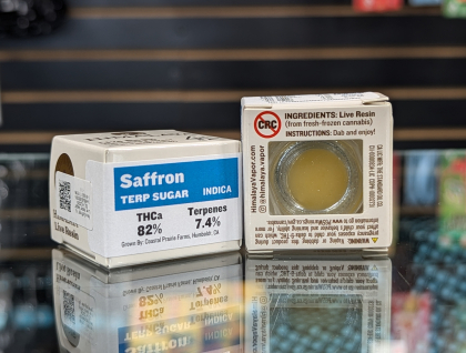 Himalaya Saffron 1g Live Resin Sugar