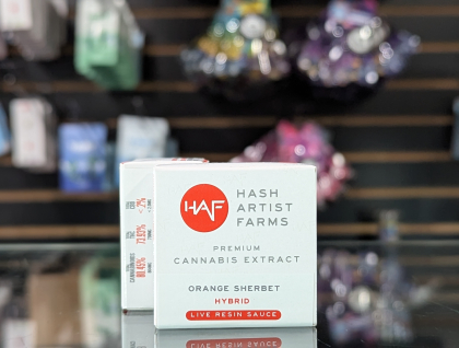 Hash Artist Farms Orange Sherbet 1g Live Resin Sauce
