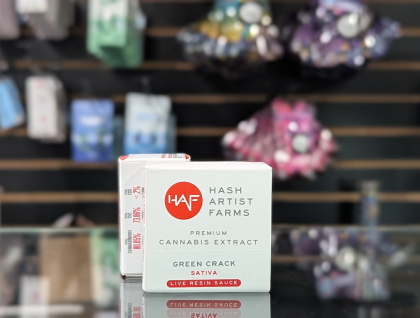 Hash Artist Farms Green Crack 1g Live Resin Sauce