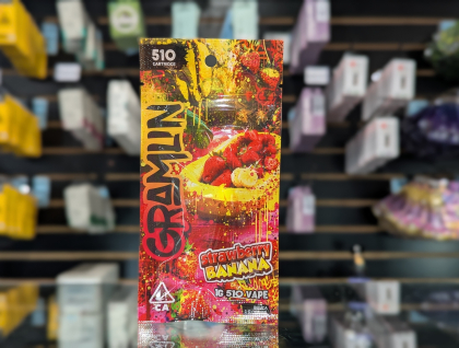 Gramlin Strawberry Banana 1g Cartridge