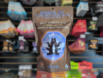 Emerald Sky Peanut Butter Cups Sleep 100mg THC/CBD/CBN Edibles