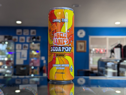 Uncle Arnie's Orange Soda 12oz 100mg THC Beverage