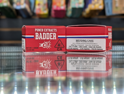 Punch Badder Wedding Cake 1g Concentrate