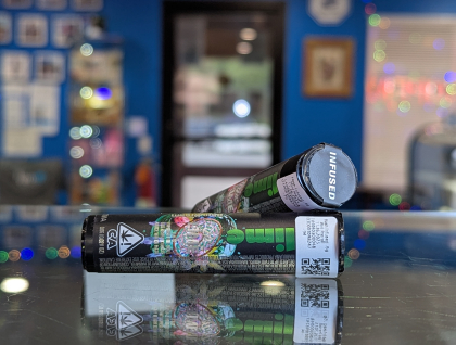Lil Limes Blue Dream Diamond & Hash Infused .6g Mini Preroll
