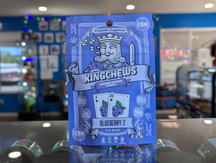 KingChews 2:1 THC/CBN  Blueberry Z 150mg Gummies