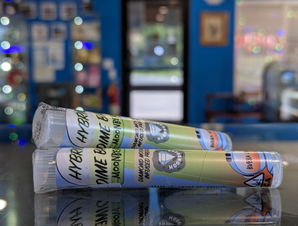 Dime Bag Moonbeams Bubba Gum 1g infused Preroll