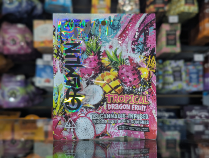Tropical Dragon Fruit 100mg Live Rosin Gummies