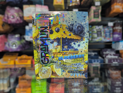 Gramlin Blueberry Lemon 100mg Live Rosin Gummies