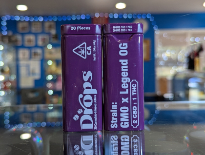 Drops CBD 2:1 Blackberry 100mg 20pc Gummies