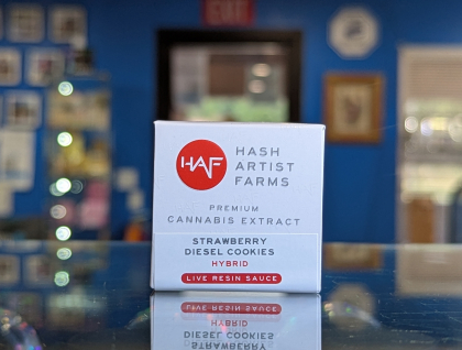 Hash Artist Farms Strawberry Diesel Cookies Live Resin 1g Sauce