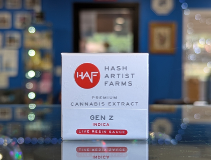 Hash Artist Farms Gen Z 1g Live Resin Sauce