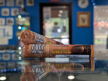 Puff Doughlato x Chocolope Bubble Hash 1g Preroll