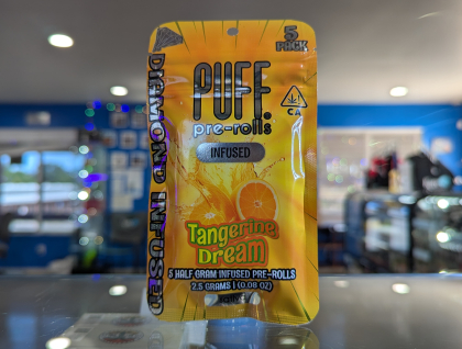 Puff 5-Pack Tangerine dream 2.5g Diamond Infused Preroll