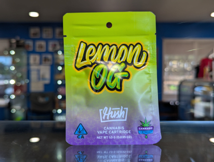 Hush Lemon OG 1g Cartridge
