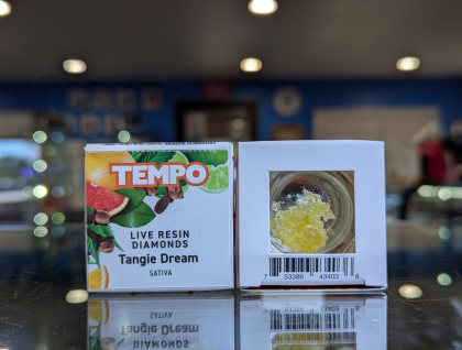 Tempo Live Resin Diamonds Tangie Dream 1g Concentrate