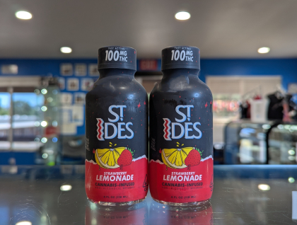 ST. ides Strawberry Lemonade 4oz 100mg Shot Infused Beverage