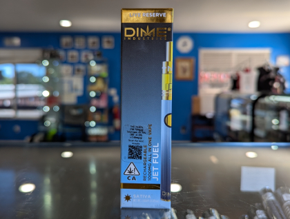 Dime Industries Jet Fuel 1g Live Reserve Disposable Cartridge