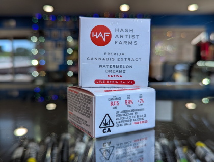 Hash Artist Farms Watermelon Dreamz 1g Live Resin Sauce