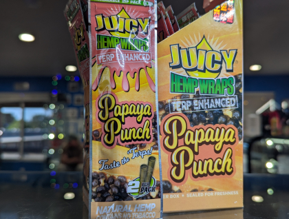 Juicy Hemp Wraps Papaya Punch