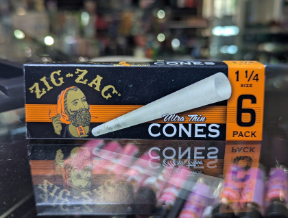 Zig Zag 1 1/4 Cones 6-Pk