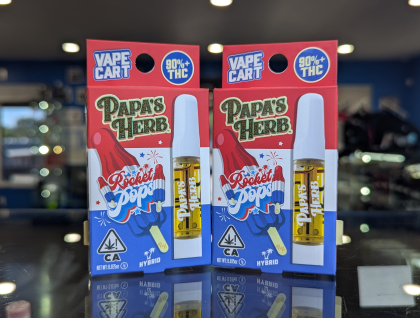 Papa's Herb Rocket Pops 1g Cartridge