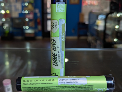Dime Bag Sinmintz 1g Preroll