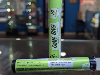 Dime Bag Purple Octane 1g Preroll