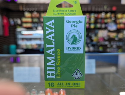 Himalaya Georgia Pie 1g Live Resin Sauce All in One