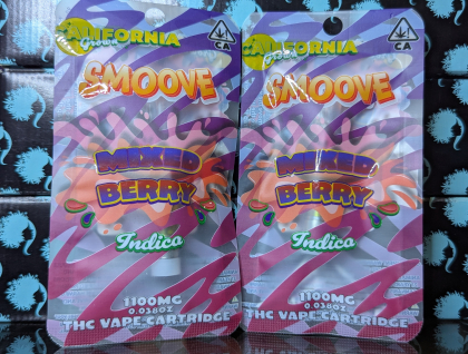 Smoove Mixed Berry 1.1g Cartridge