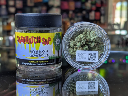 3C Canabis Sasquatch Sap 3.5g Flower