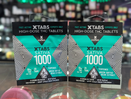 Kikoko X Sativa 50mg Tablets 20-Pk 1000mg