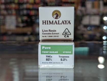 Himalaya Pave 1g Live Resin Sugar Concentrate (Promo)