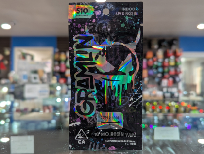 Gramlin Super Boof  (live rosin) 1g Cartridge