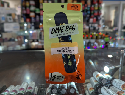 Dime Bag Green Crack 1g ( All in One ) Cartridge