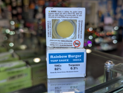 Himalaya Rainbow Burger 1g Live Resin Sauce